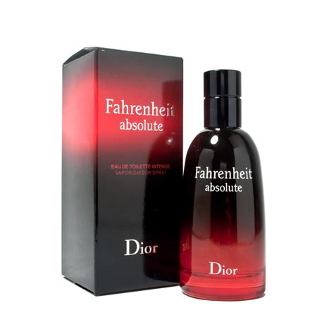 dior fahrenheit absolute eau de toilette intensive|Dior fahrenheit original.